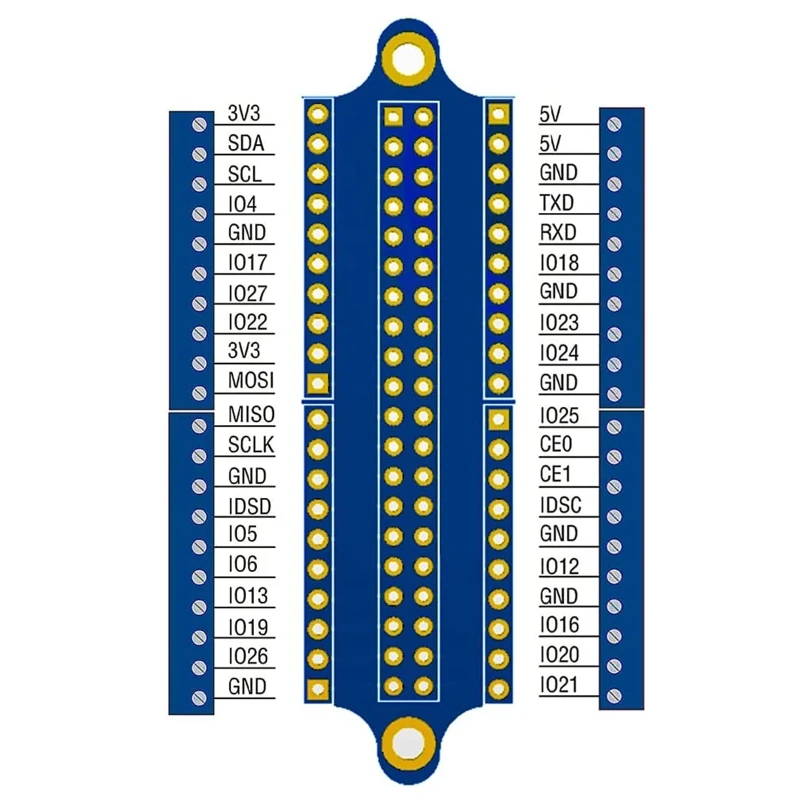 Ultra-Kleine RPi GPIO Terminal Block Breakout Board Modul – Bild 3