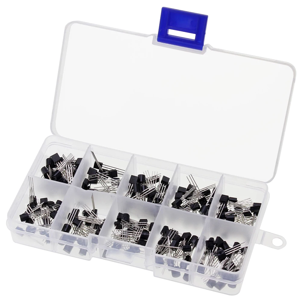 Transistor-Kit-Sortimentskasten, 10 Werte, TO-92 2N2222 2N2907 2N3904 – Bild 5