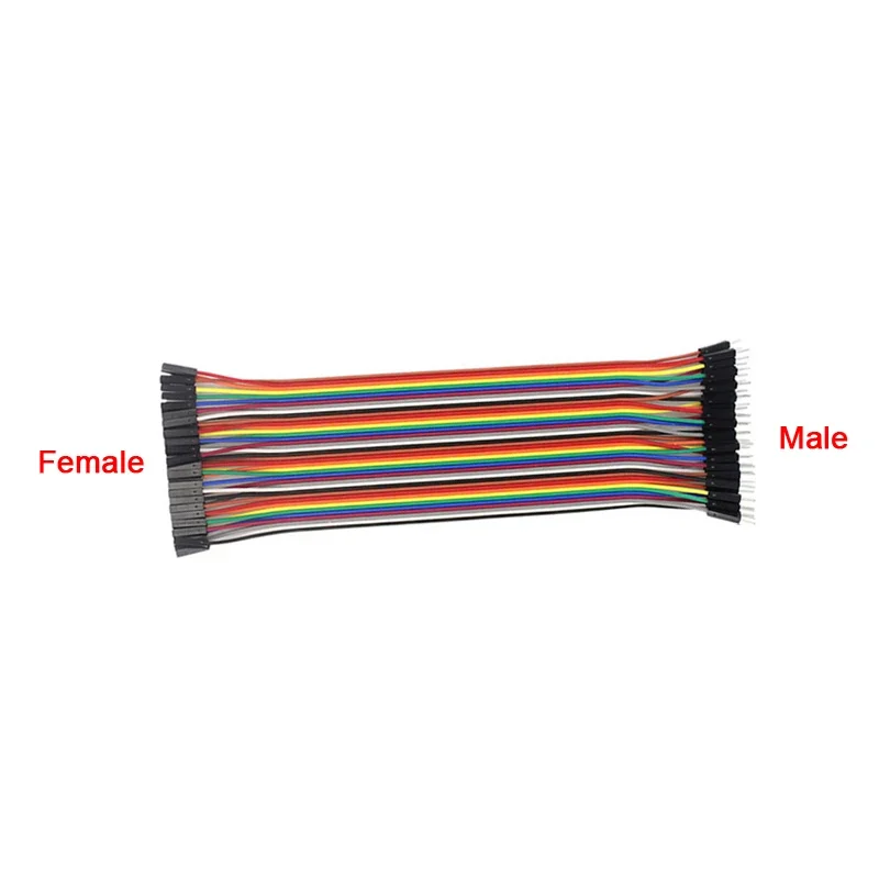 10CM 20CM 30CM 120 stücke Dupont Linie 40Pin Stecker auf Stecker + Stecker auf Buchse und Buchse auf Buchse