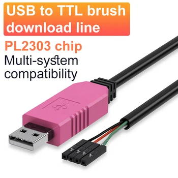 PL2303 USB zu UART TTL Kabelmodul FT232RL PL2303HX USB-Übertragung zu TTL RS232 Serieller Port-Adapter Modul