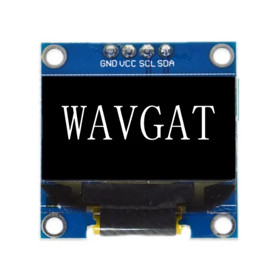 0,96 Zoll OLED IIC Serielles weißes Anzeigemodul 128 x 64 I2C SSD1306 12864 LCD-Bildschirm GND VCC SCL SDA