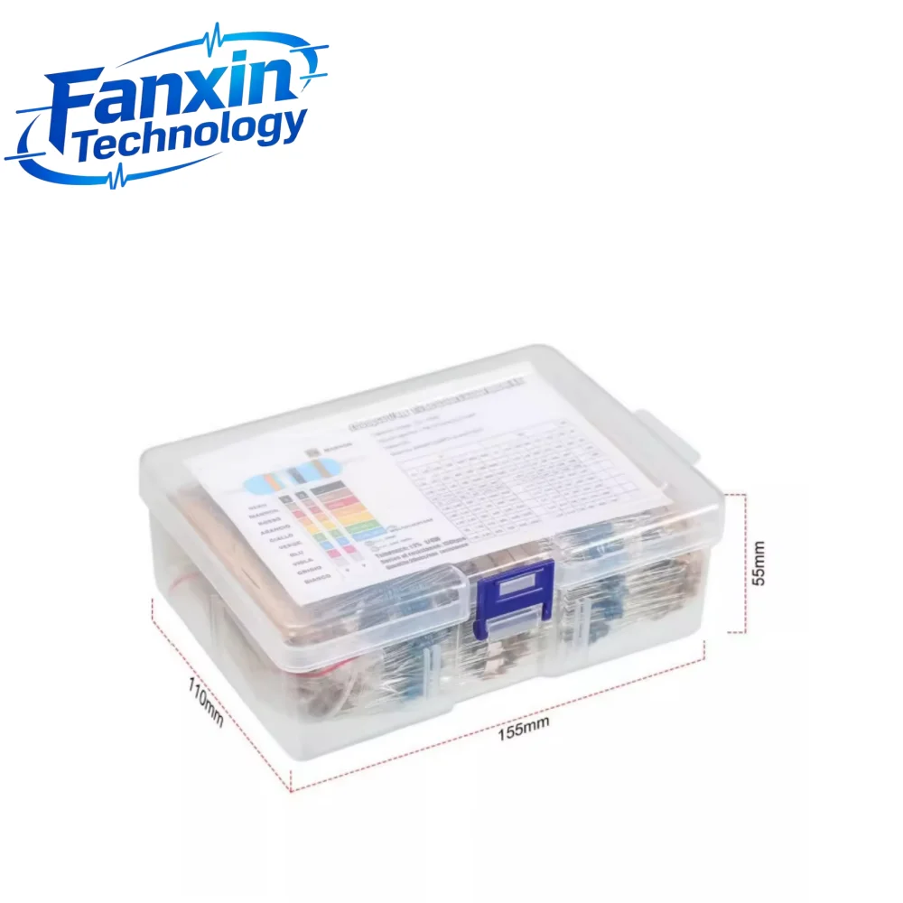 130 Werte 1/4W 0,25W 1% Metallfilm-Widerstände Sortiertes Paket-Set – Bild 5