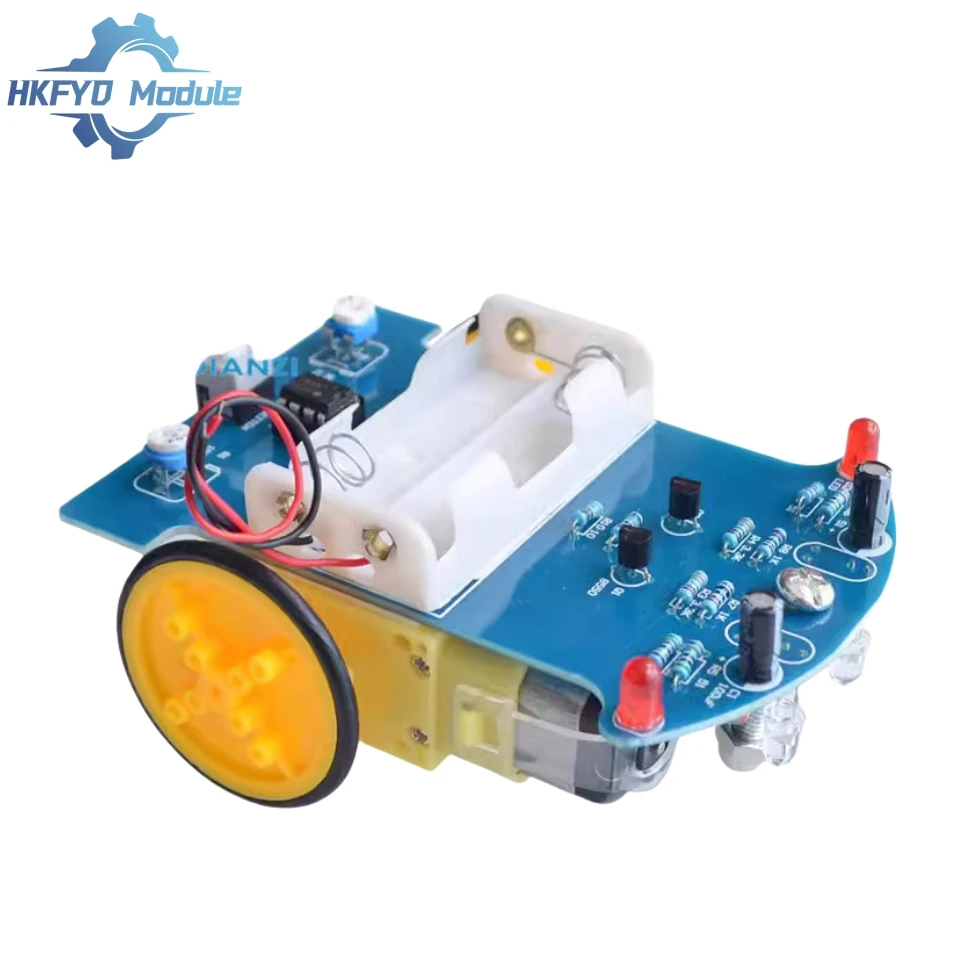 Billige D2-1 intelligente Roboterauto-Kits, die lichte mpfindliche – Bild 3