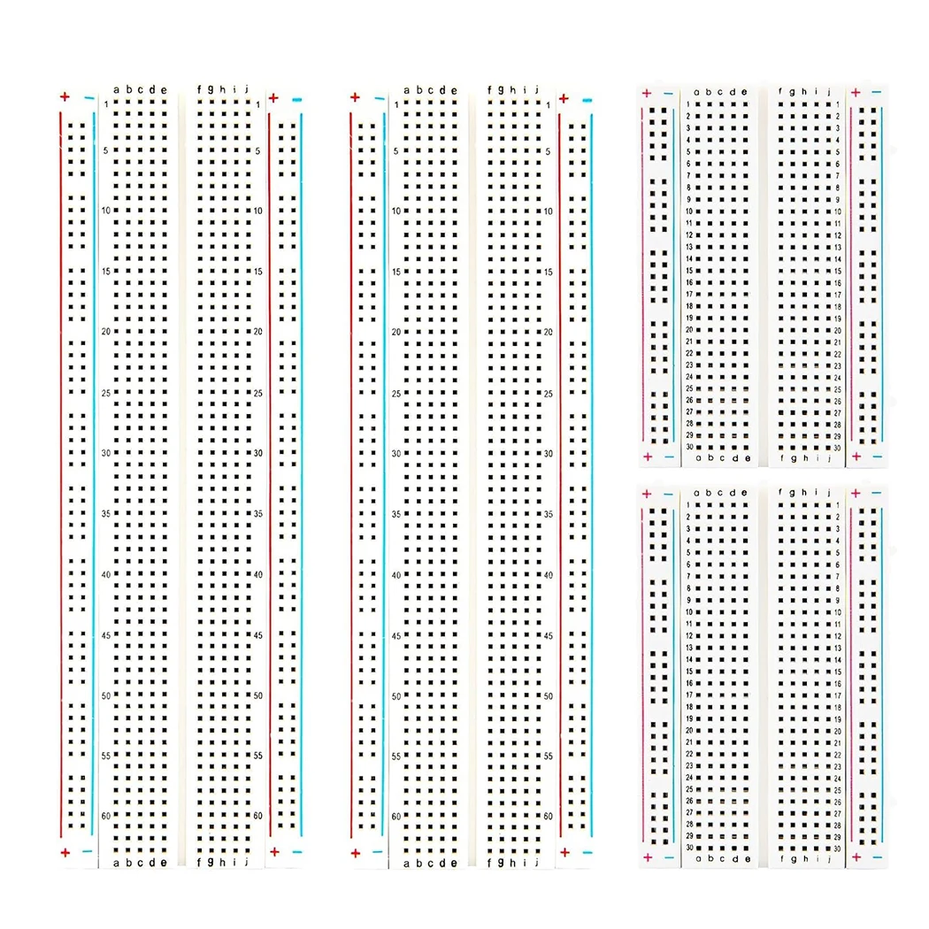 Steckplatinen 830-Punkt 400-Punkt Lötfreie Steckplatinen für Raspberry Pi Arduino Proto Shield