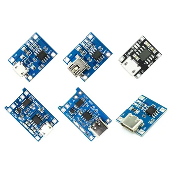 Micro USB 5V 1A 18650 TP4056 Lithium-Batterie Ladegerät Modul Lade Board Mit Schutz Dual Funktionen 1A Li-Ion