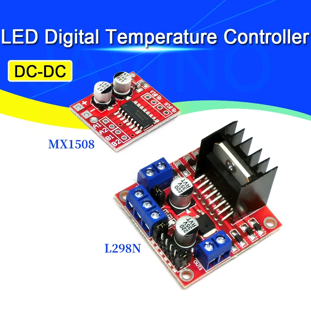L298N Treiberplatine Modul L298N Schrittmotor Smart Car Roboter Breadboard Peltier Hochleistungs-L298