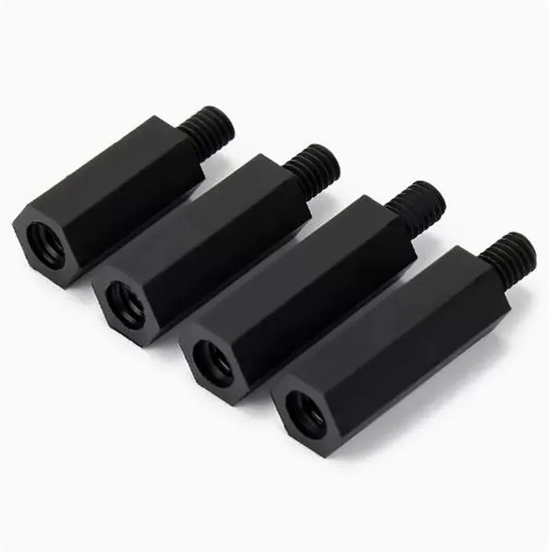 Nylon-Abstandshalter M2 M2.5 M3 M4*L+6 Weiß Schwarz PCB – Bild 5