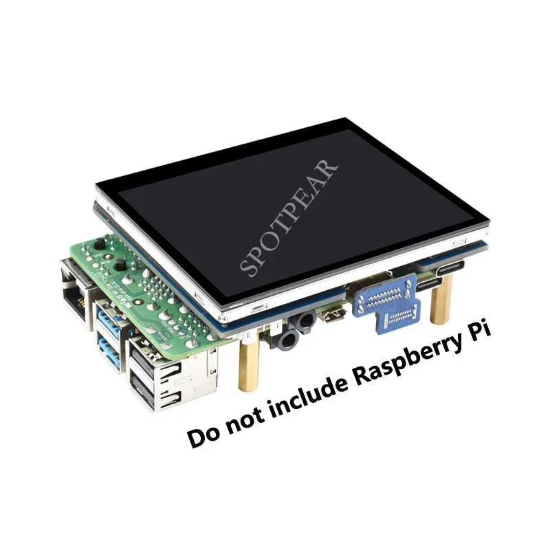 Raspberry Pi 3,5 inch touch screen 3,5 zoll display IPS 640 × 480 – Bild 6