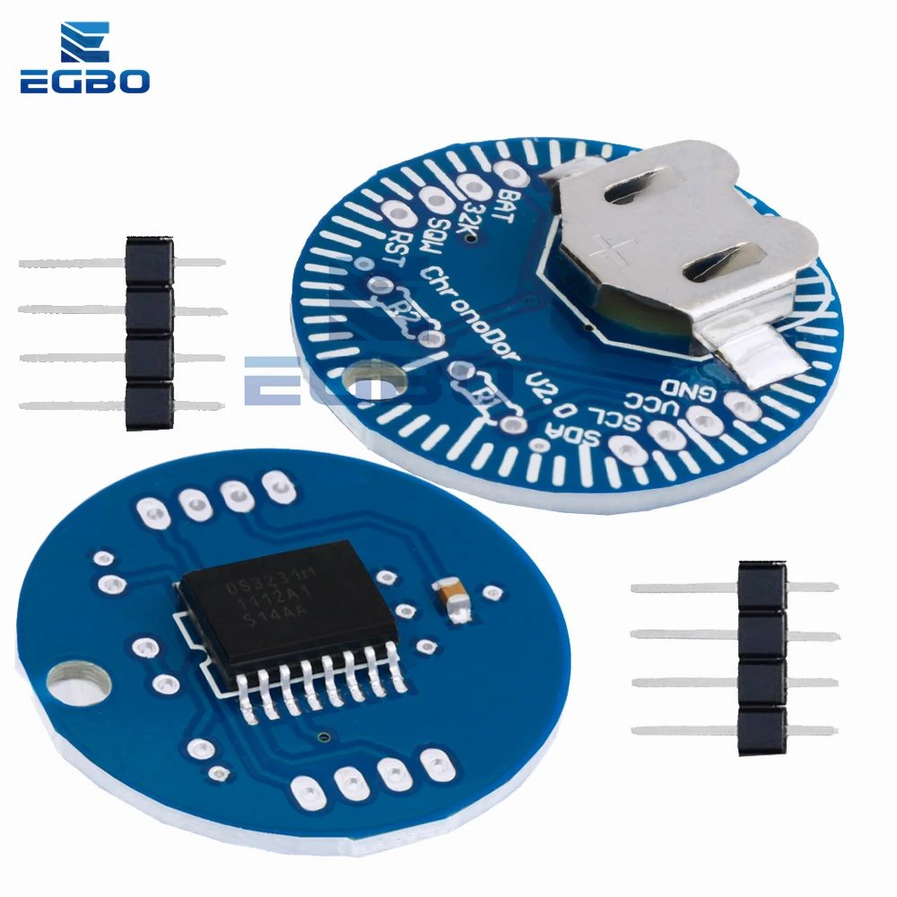 RTC Echtzeit-Uhr-Modul DS3231 ChronoDot V2.0 I2C für Speicher DS3231 – Bild 6