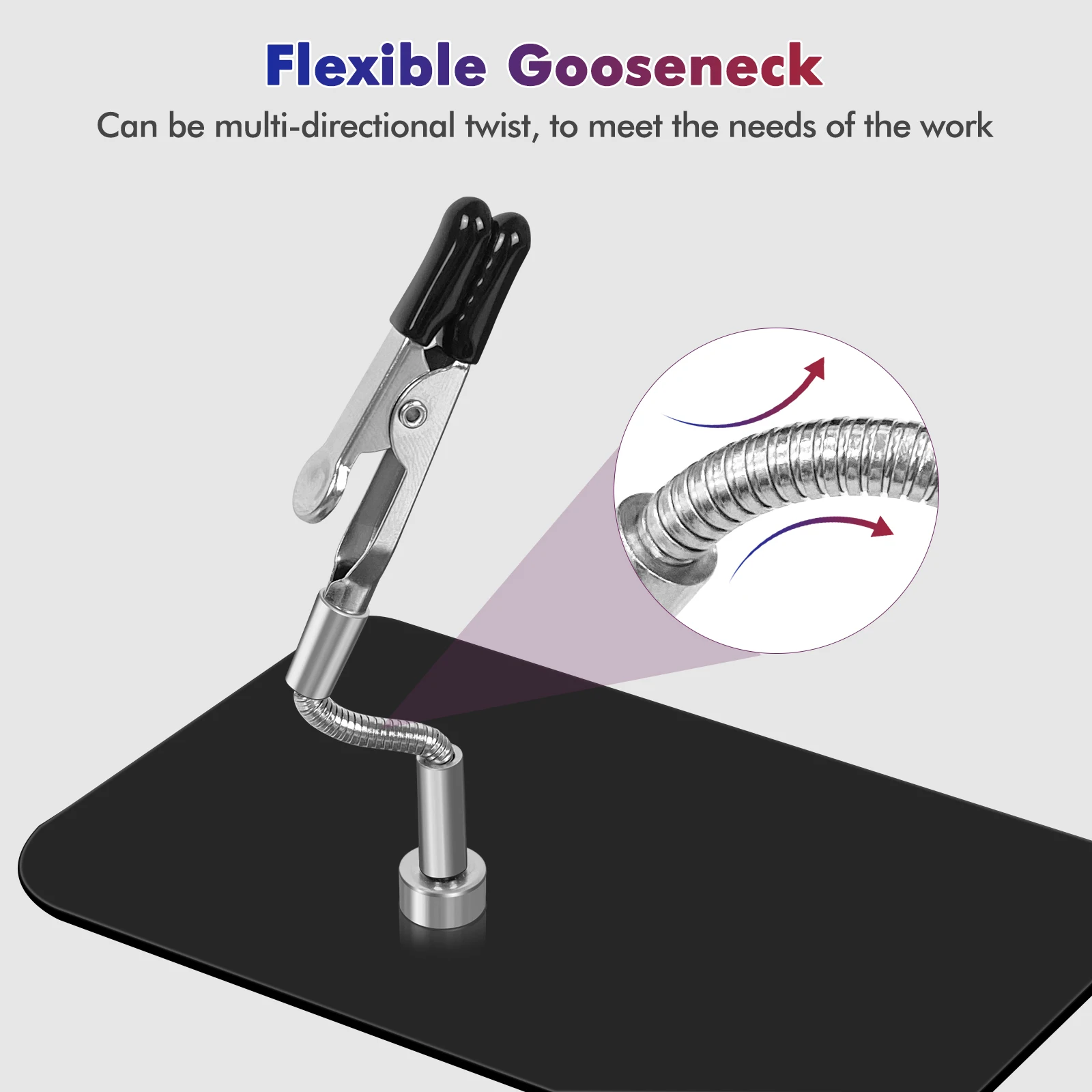 Löten Helfende Hände Magnetische Universal Flexible Arm Schweißen – Bild 3