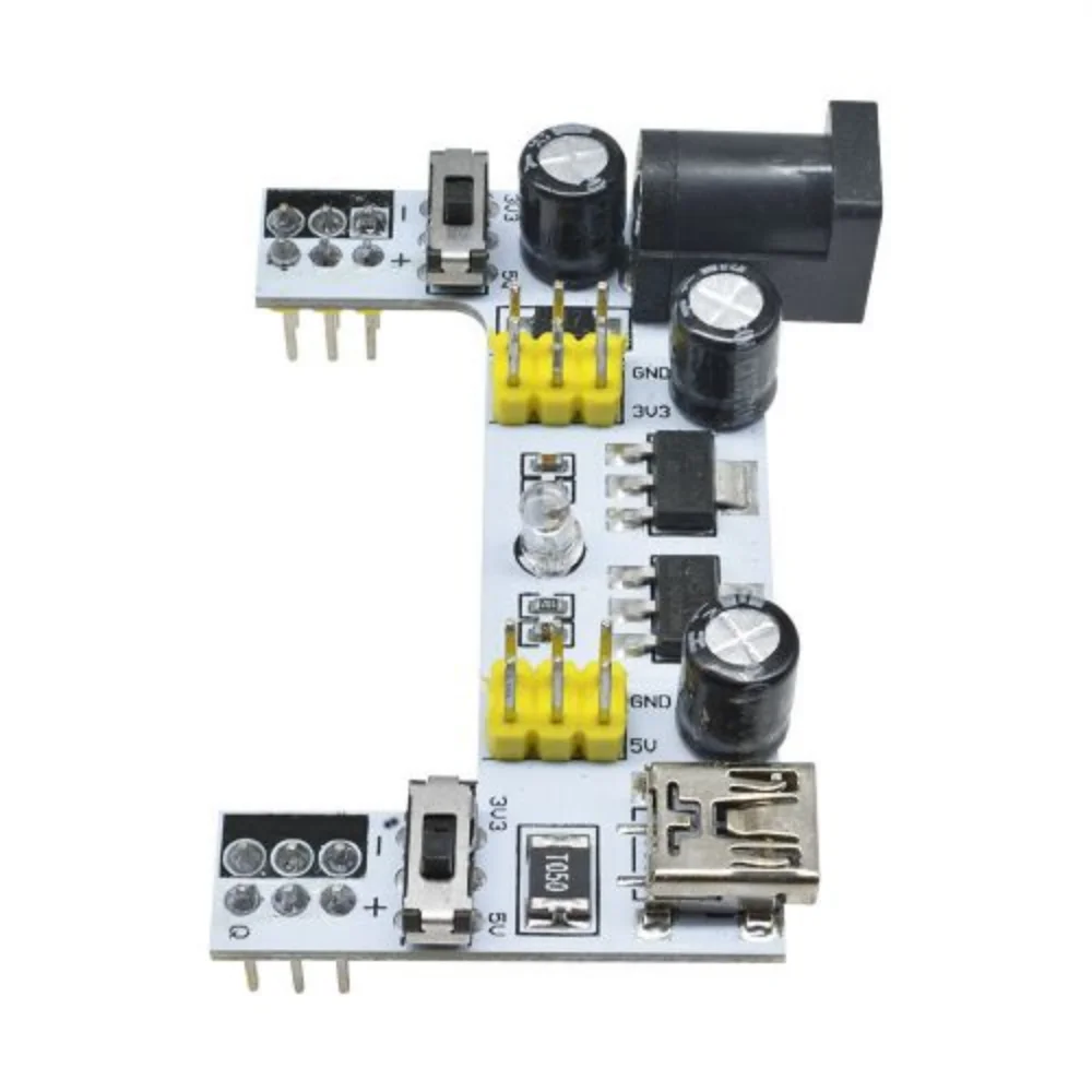 DC 3,3 V 5 V Micro Mini USB MB102 2-Kanal-Breadboard-Modul MB102 – Bild 4