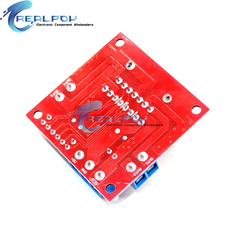 L298N Treiberplatine Modul L298N Schrittmotor Smart Car Roboter – Bild 4