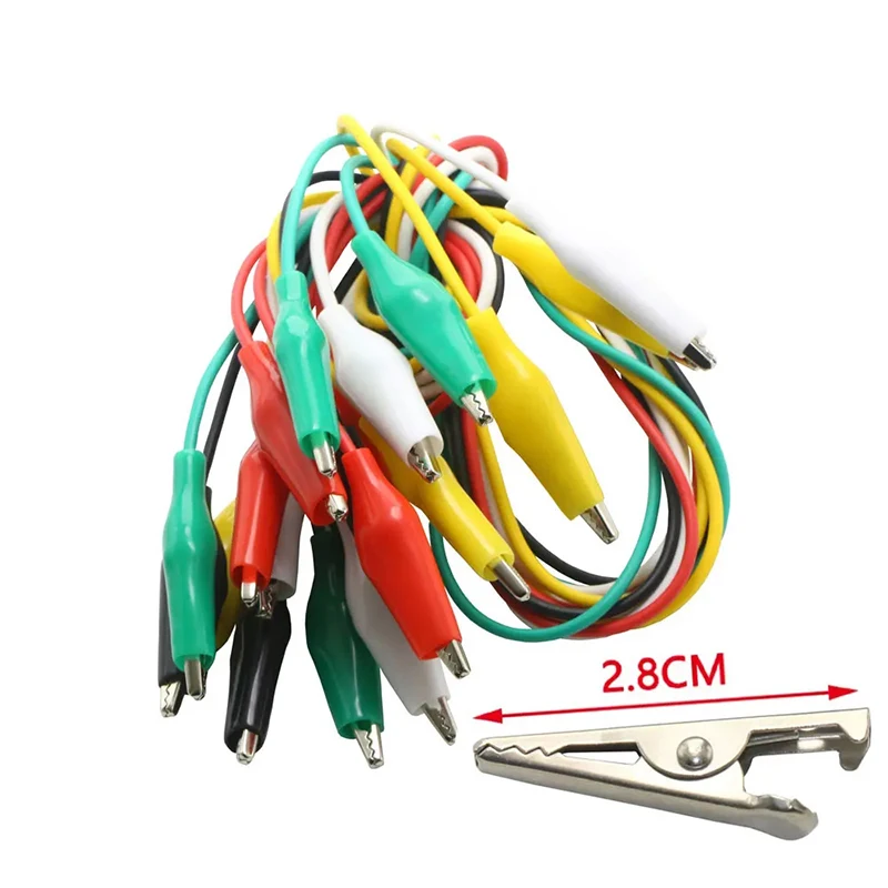 35 cm, 28 mm Krokodilklemme, doppelseitige Krokodilklemmen – Bild 2