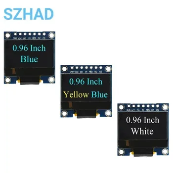 0,96 Zoll iic spi serielle 7-polige weiß/blau/gelb blau/gelb oled Anzeige modul ssd1306 lcd Bildschirm platine