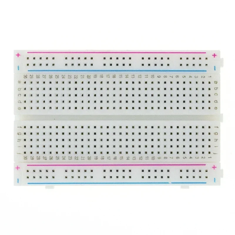 400/830 Punkte Steckbrett 830 Punkte Steckbrett MB-102 Lötfreie PCB-Testplatine 400-Loch-Steckbrett MB102