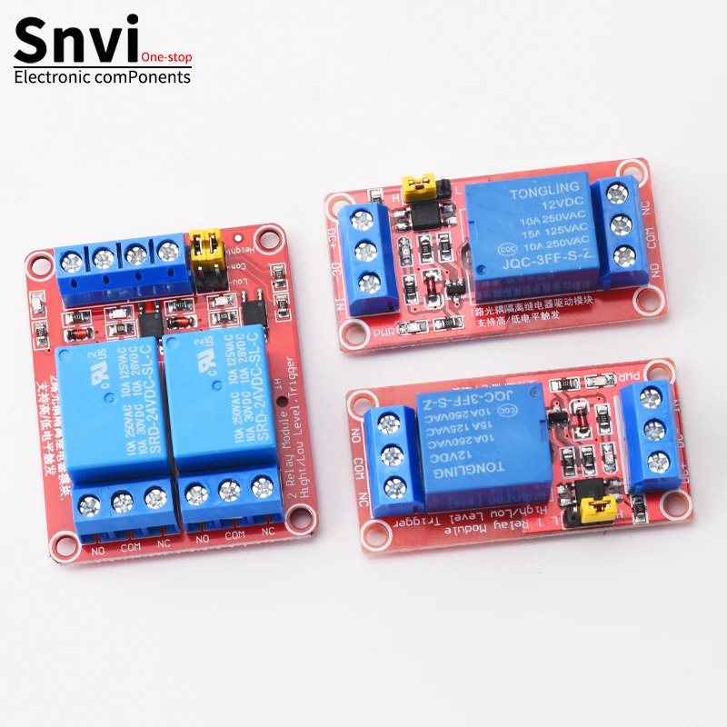 Relaismodul 1 2 4 6 8 Kanal 5V 12V Relaismodul Board Shield – Bild 6