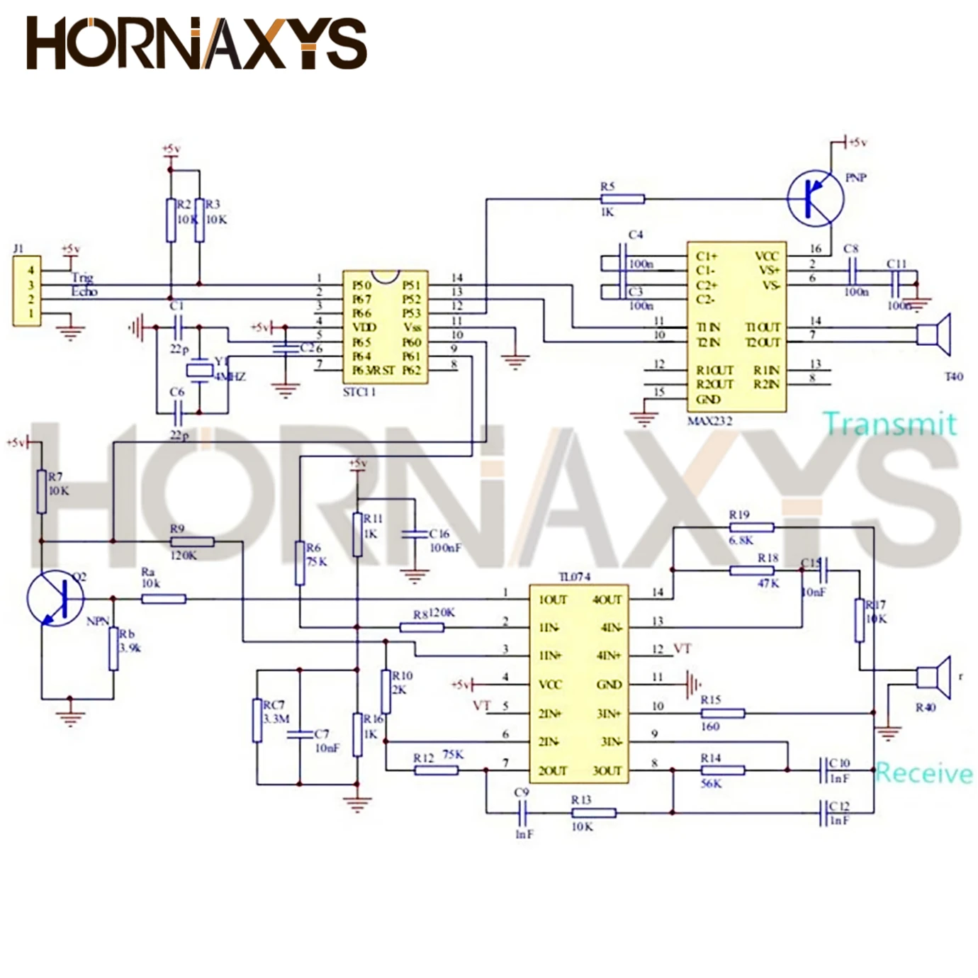 Ultraschallsensor HC-SR04 HCSR04 Wellendetektor Entfernungsmessmodul – Bild 6
