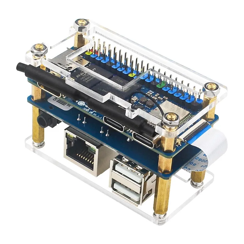 Orange Pi Zero 2 W Acrylgehäuse Modul Acrylgehäuse Schutzhülle – Bild 3