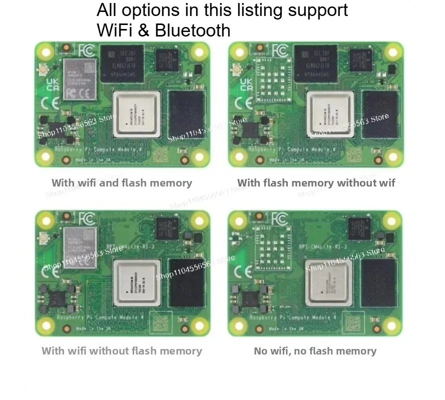 CM4 Core Board für Raspberry Pi Compute Module 4 - Quad-Core 64-Bit – Bild 2