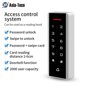 Mini 125 kHz RFID-Tastatur Touch Access Control System WG26 Access Controller Tastatur für Home Security