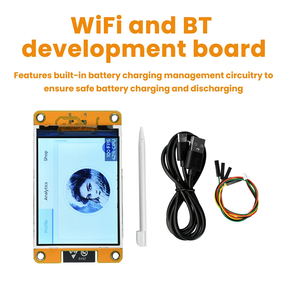 ESP32 LVGL WIFI Bluetooth Entwicklungsboard 2,8/3,2/3,5/4 Zoll 240*320 Smart Display Touchscreen LCD TFT Modul