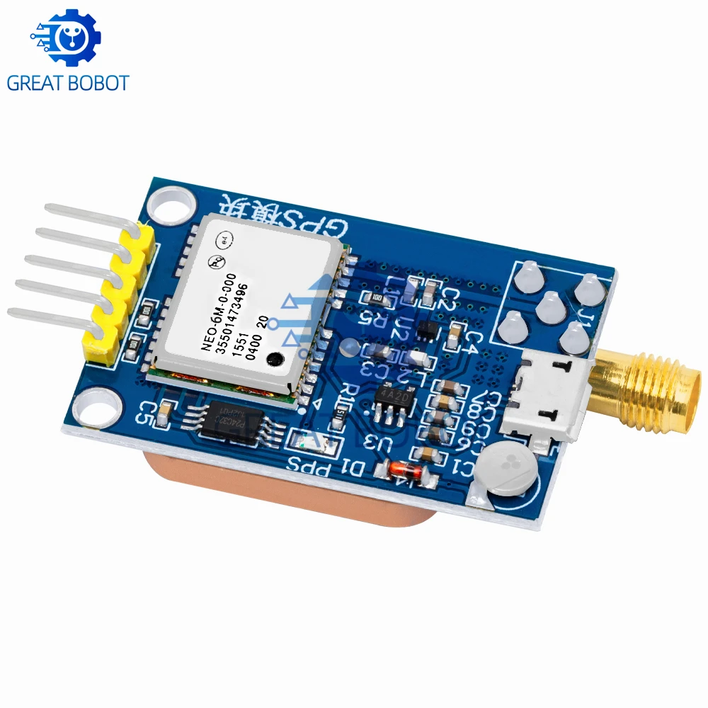 NEO-6M / NEO-7M / NEO-8M / NEO-9M GPS-Modul mit EEPROM für Arduino – Bild 5