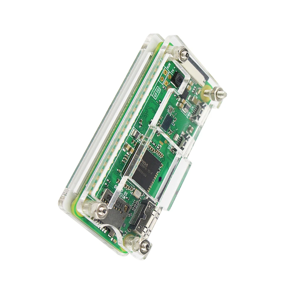 Raspberry Pi Zero 1,3/2/W/WH Acrylgehäuse, 3-Farben-Box, Gehäuse – Bild 2