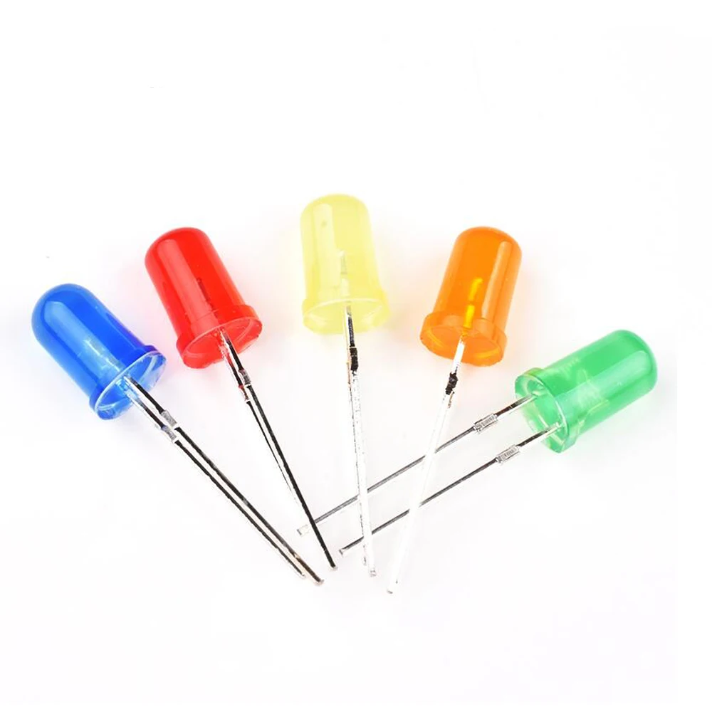 3MM 5MM Led Kit Mit Box Gemischte Farbe Rot Grün Gelb Blau (200 Stück) – Bild 5