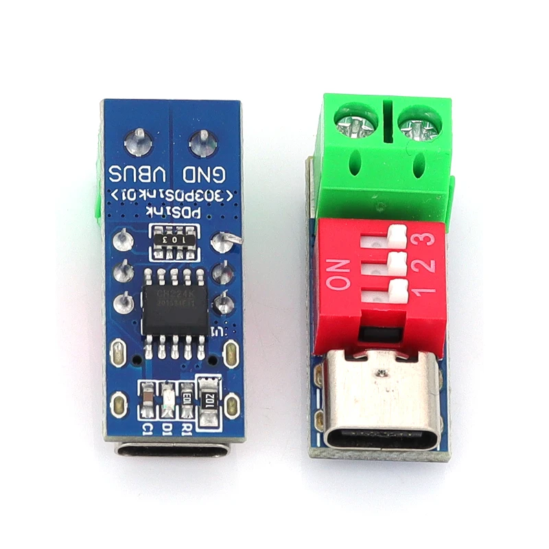 USB-C PD Trigger Board Modul PD/QC Decoy Board Schnellladung USB Typ-C – Bild 5