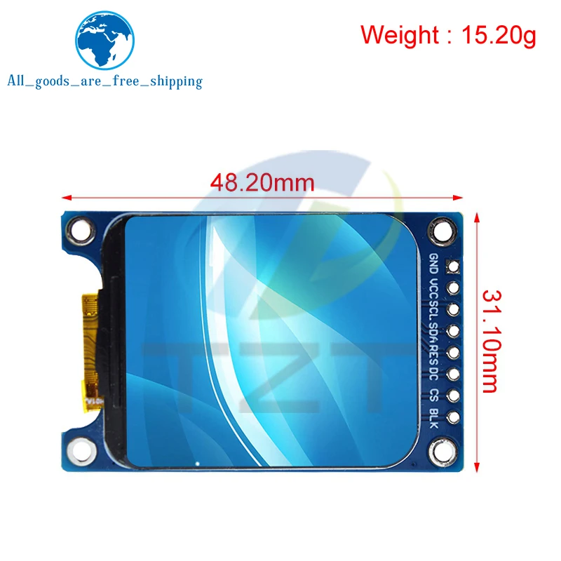 1,69 Zoll 1,69 Zoll Farb-TFT-Anzeigemodul HD IPS LCD-LED-Bildschirm – Bild 5