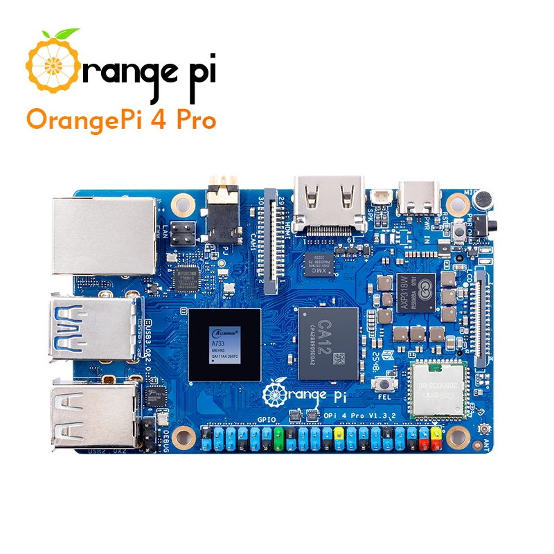 Orange Pi 4 Pro 12GB Einplatinen-Computer + 5V3A Typ-C Netzteil – Bild 6