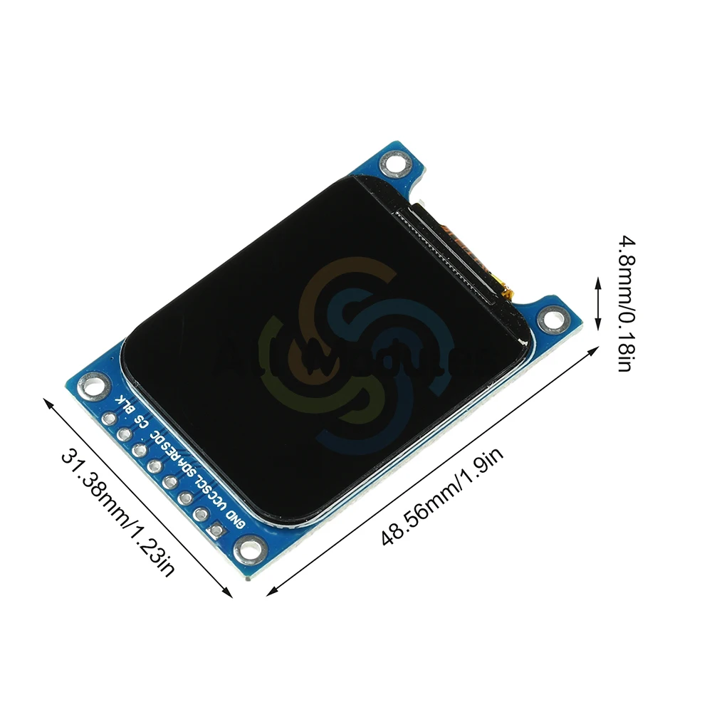 1,69-Zoll-TFT-LCD-Anzeigemodul - ST7789V3 SPI-Schnittstelle, 240 x 280 – Bild 4