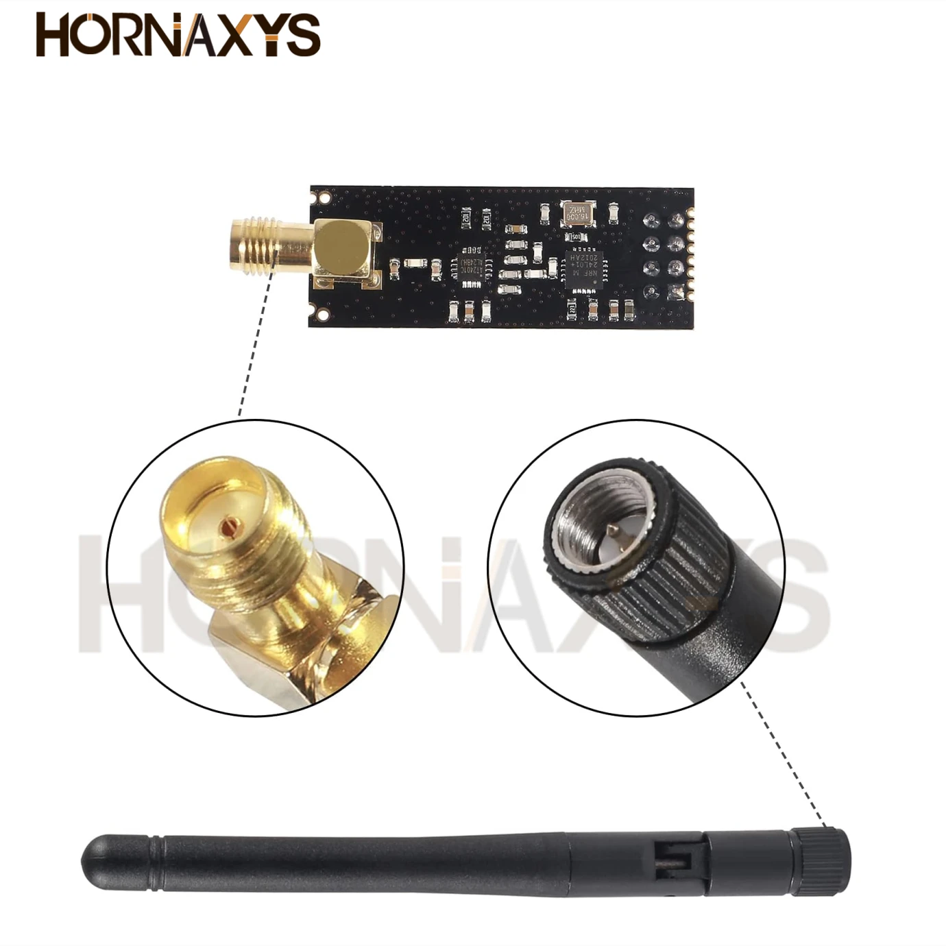 NRF24L01+PA+LNA Wireless Transceiver RF Transceiver Modul (5 Stück) – Bild 5