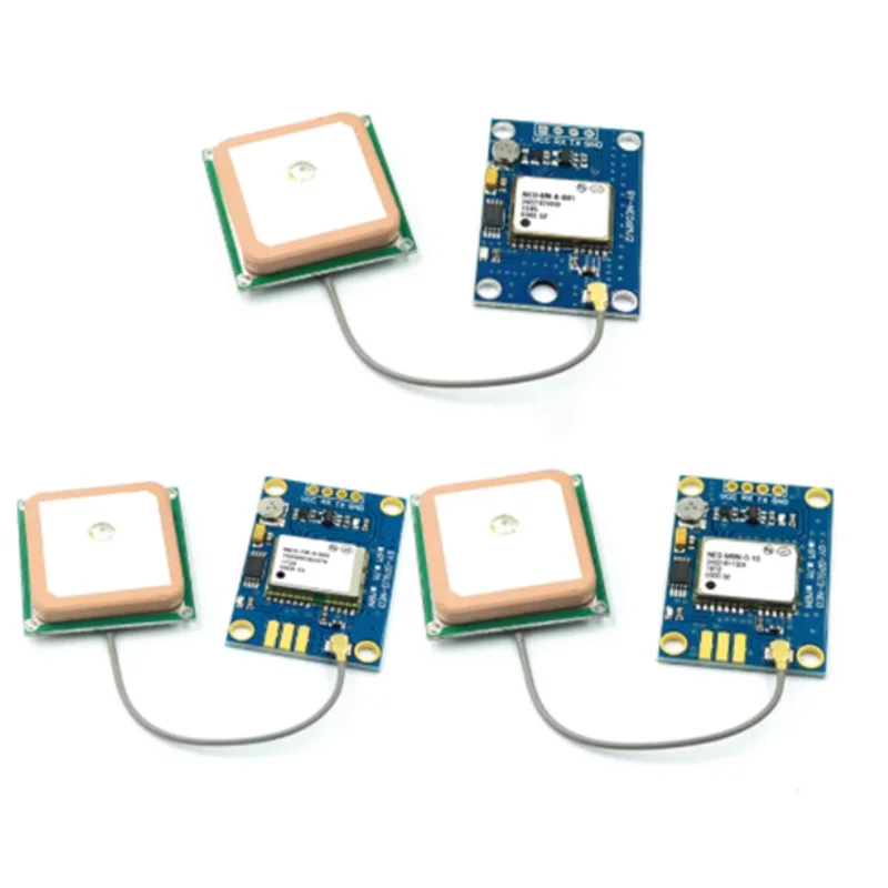 GY-NEO-6M/7M/8M GPS-Modul mit aktiver Keramikantenne, hohe Empfindlichkeit für Arduino/Raspberry Pi/STM32