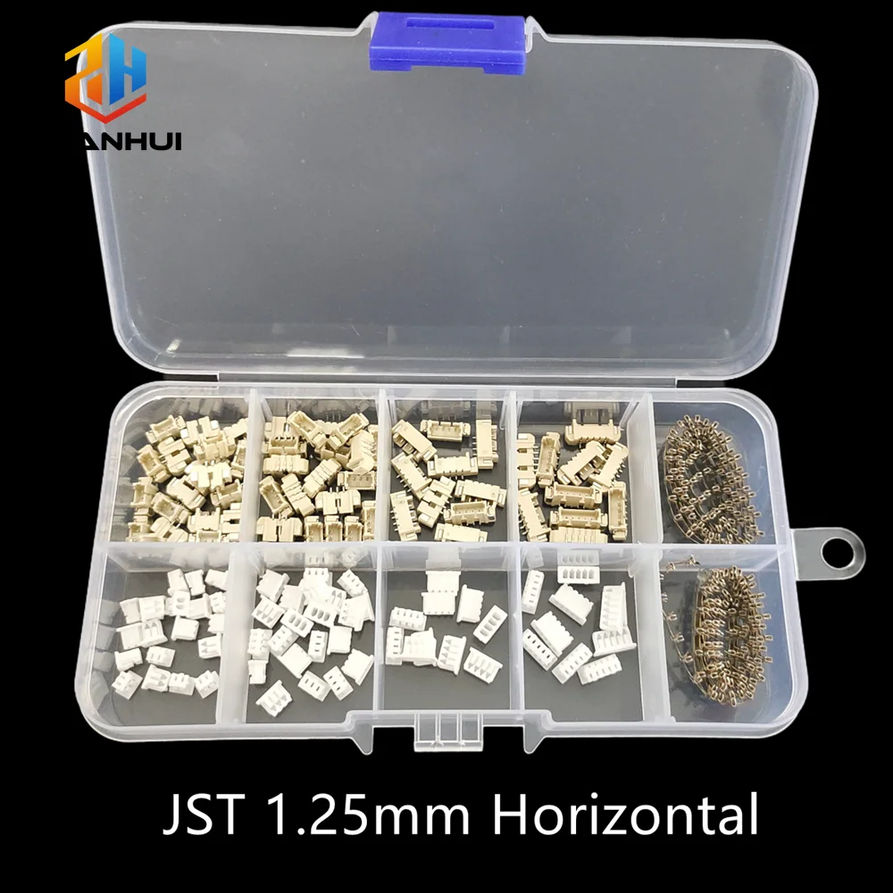 1 Box JST-Steckverbinder-Sortiment - SH1.0/ZH1.5/PH2.0/XH2.54 – Bild 3