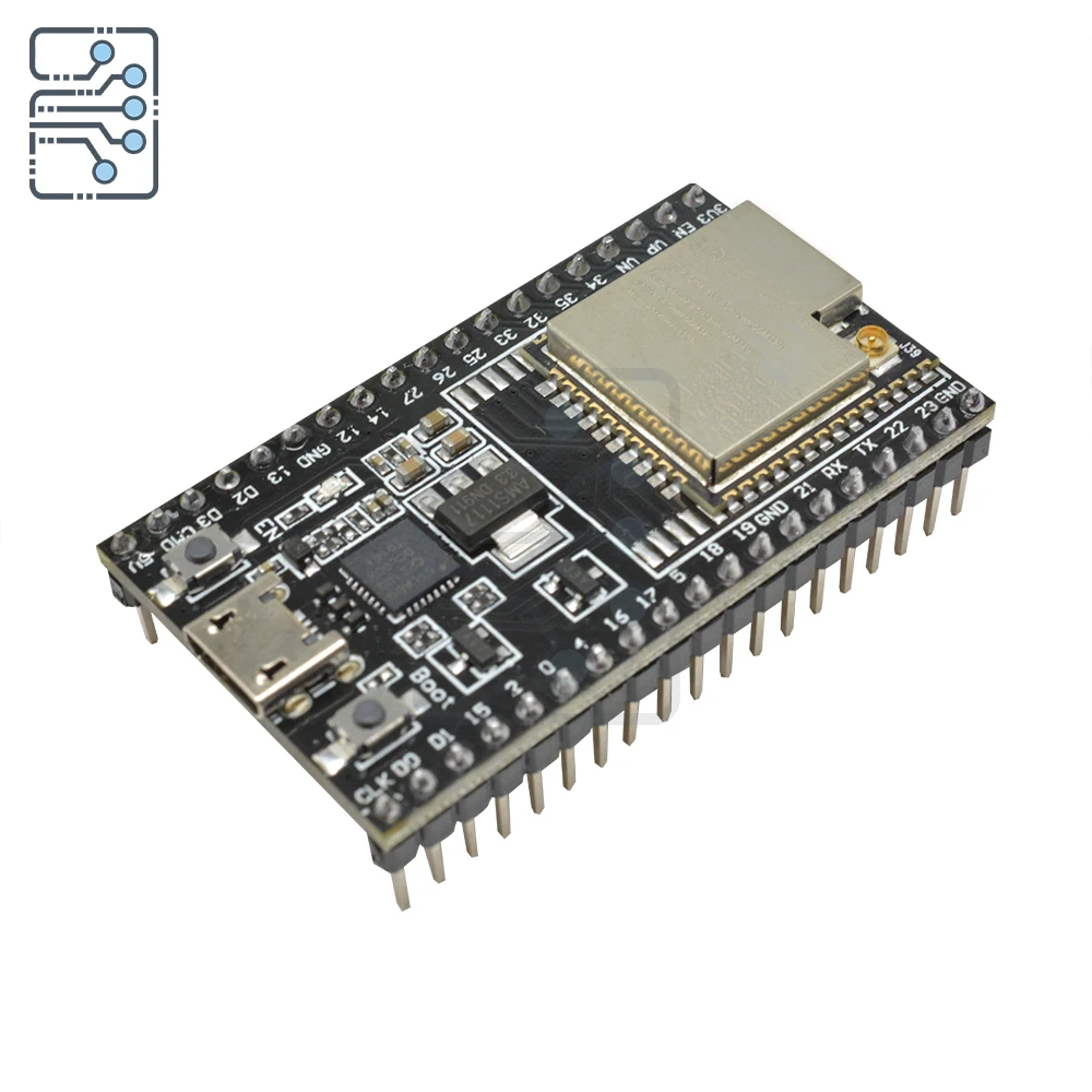 ESP32-Devkitc V4-Entwicklungsplatine Kern platine ausgestattet – Bild 2