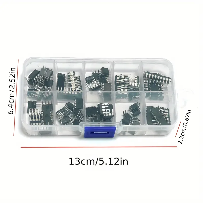 Integriertes Schaltungschip-Set mit 10 Spezifikationen (85 Stück) – Bild 4
