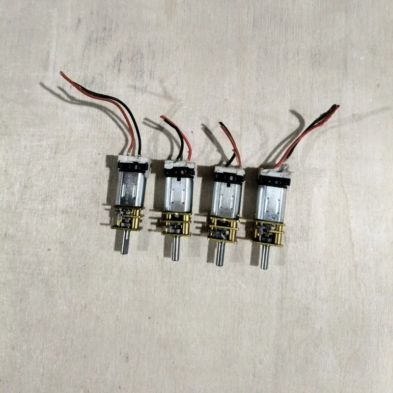 N20 Getriebemotor-Kollektion DC 3V-12V 60RPM langsame Geschwindigkeit Micro Mini N20 Vollmetallgetriebe