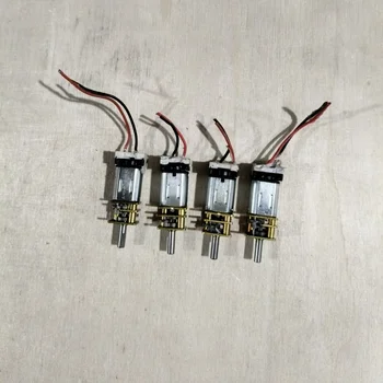 N20 Getriebemotor-Kollektion DC 3V-12V 60RPM langsame Geschwindigkeit Micro Mini N20 Vollmetallgetriebe