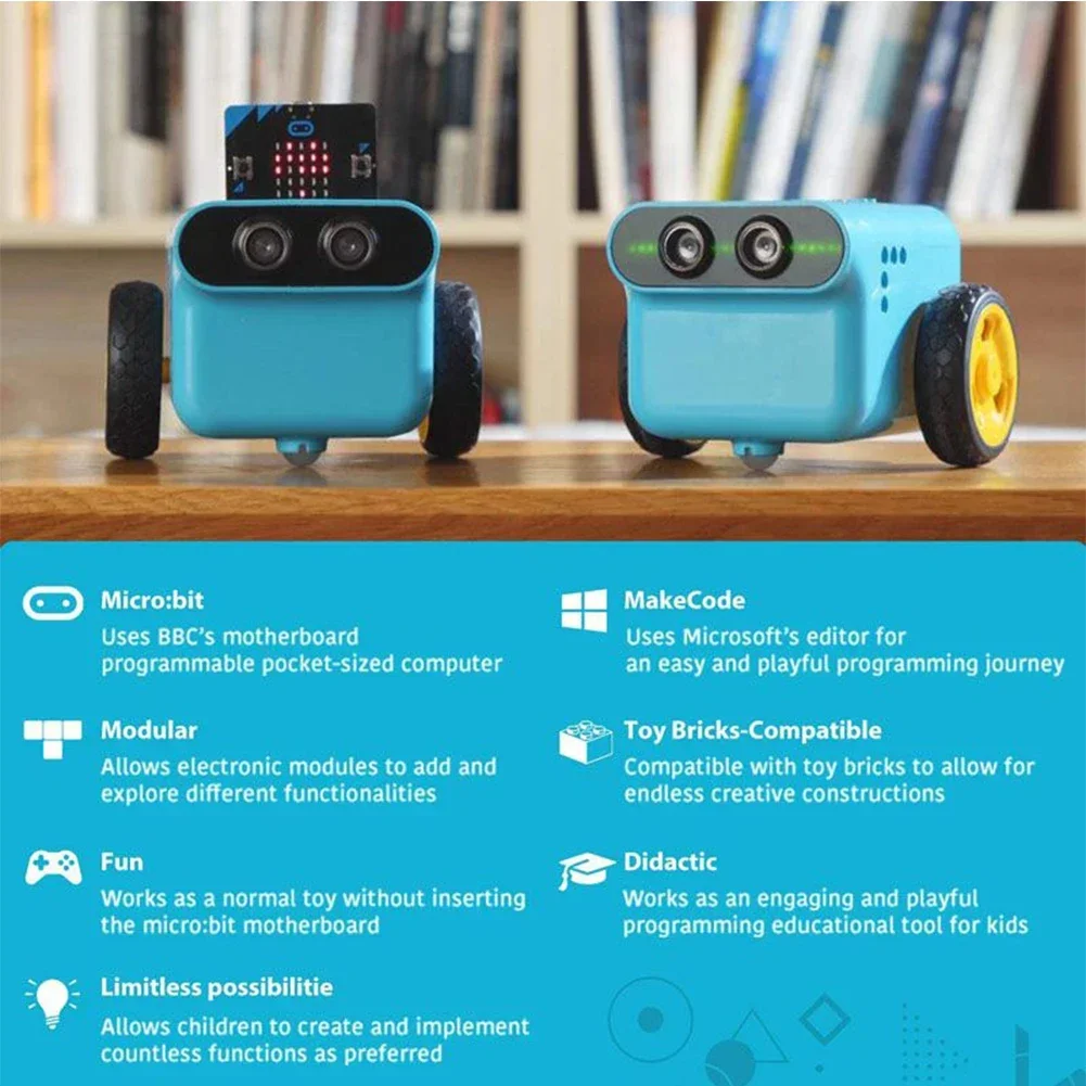Micro:bit TPBot Auto-Roboter-Codierungsset, programmierbare – Bild 6