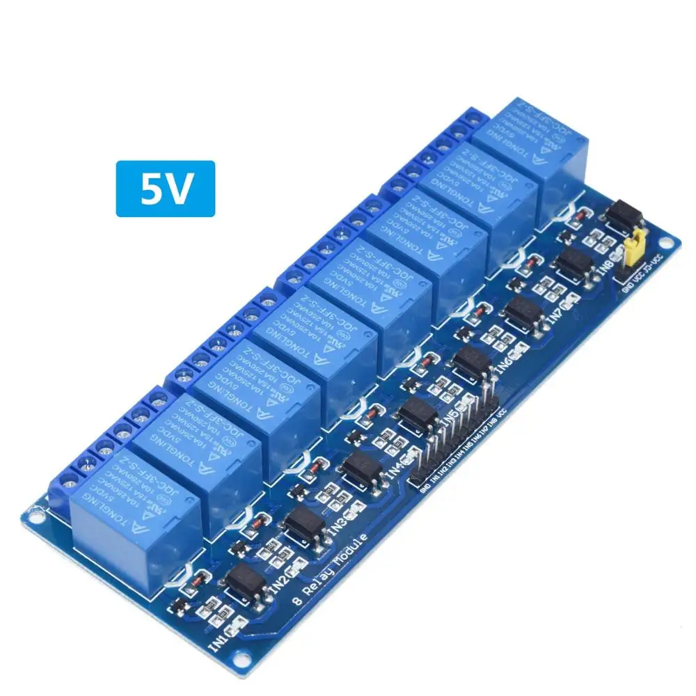 5V 12V 24V Relaismodul mit Optokoppler-Relaisausgang 1 2 4 6 – Bild 6