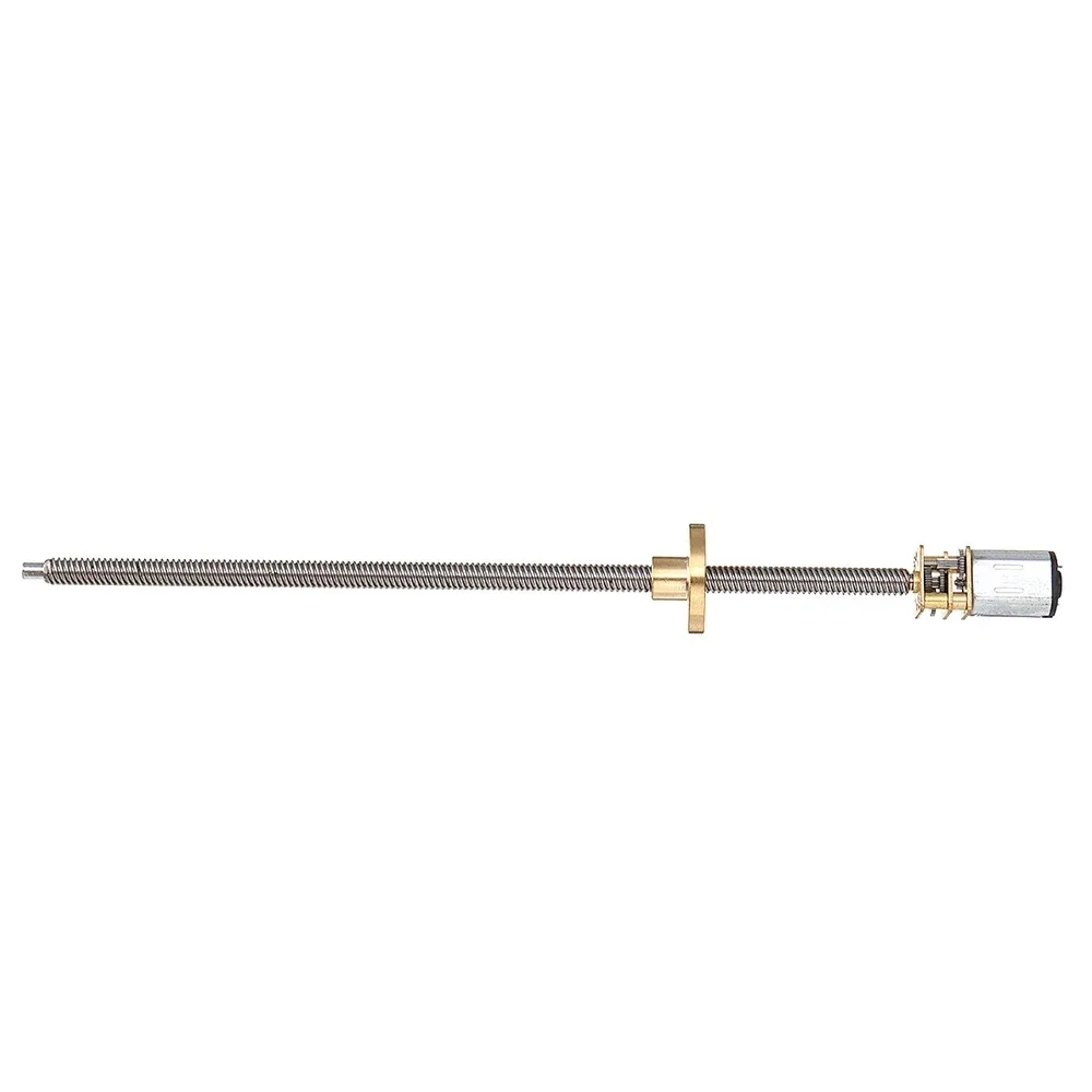 DC 6V 12V N20 Getriebemotor mit hohem Drehmoment und Flansch – Bild 4