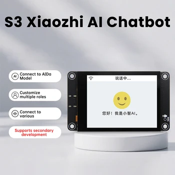 ESP32-S3 Entwicklungsboard mit 2,8-Zoll-Farbbildschirm Dual Core Prozessor WiFi Bluetooth AI Smart Display