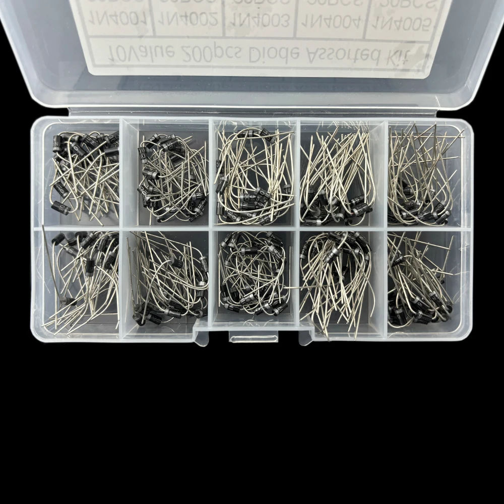 Schachtel 10 Wert Diode Assorted Kit Set 1N5819 1N5818 (200 Stück) – Bild 3