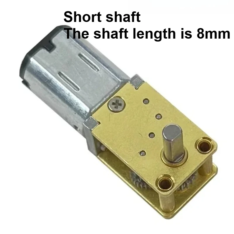 Micro Mini N20 Getriebemotor DC 3V 6V 12V 4-381RPM Hohes Drehmoment Metall Elektrischer Getriebemotor
