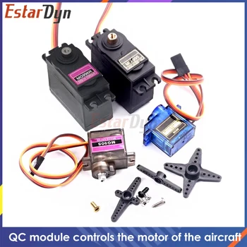 MG995 MG996R Metallgetriebe Servo 13 kg Drehmoment SG90 9 g Servomotor für RC Hubschrauber Flugzeug Auto