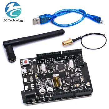 UNO + WiFi R3 ATmega328P + ESP8266 CH340 (32Mb speicher) 6V-9V USB-TTL CH340G Für Arduino NodeMCU WeMos Eine