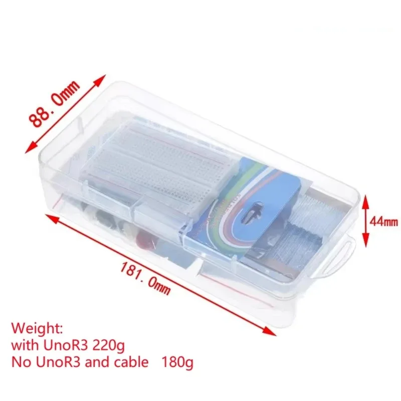 400 Verbindungspunkte Breadboard DIY Project Starter Kit für Arduino – Bild 5