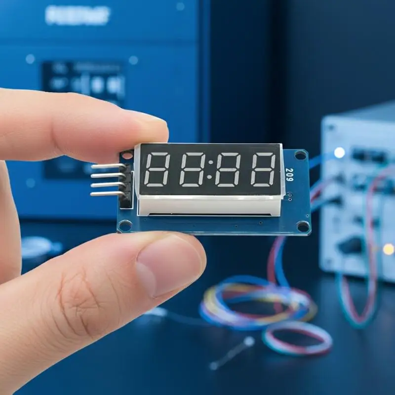 TM1637 4-Bit-Digital-LED-Anzeigemodul für 7-Segment-0,36-Zoll-Uhr – Bild 5