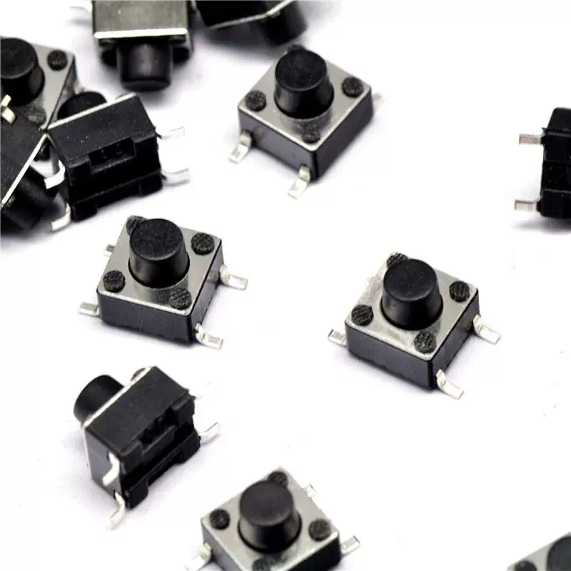 24 Werte taktiler Drucktastenschalter SMD Micro Momentary (460 Stück) – Bild 6